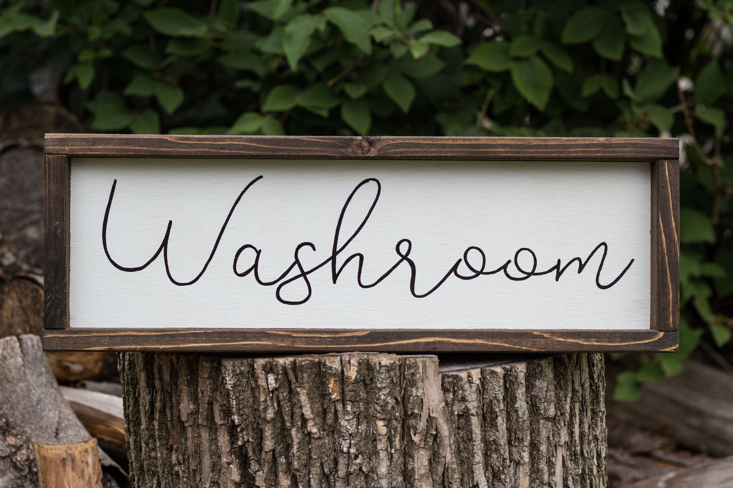 Washroom Sign
