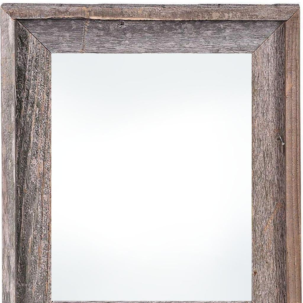 4" x 6" Gray Solid Wood Tabletop Picture Frame