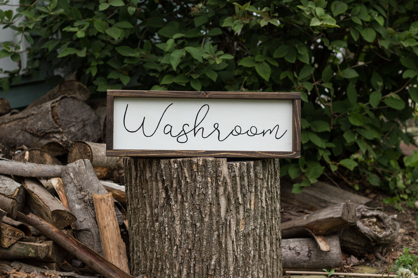Washroom Sign