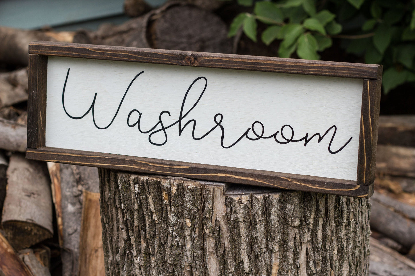Washroom Sign